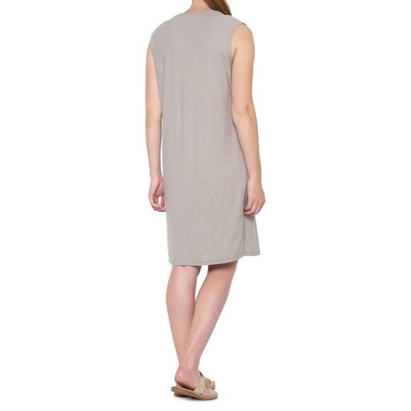 James Perse Women's Sleeveless V-Neck Shell Tank Dress Size 3 NEW - Picture 2 of 2